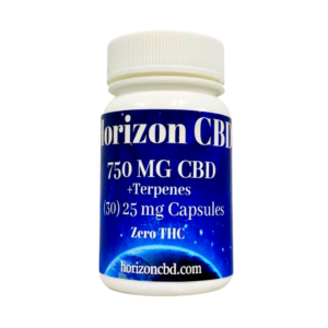 CBD Gel Capsules 30 count 25 MG